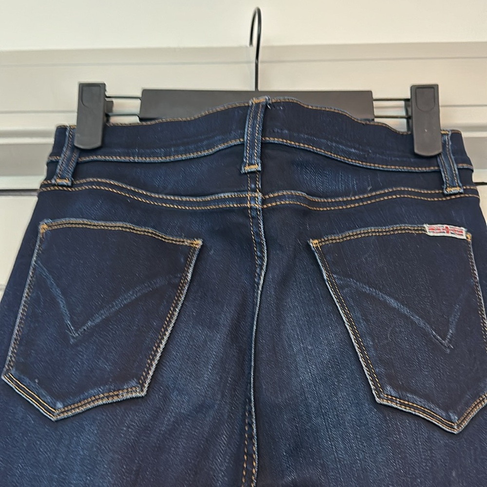 Dark washed Hudson Skinny Jeans - Picture 3 of 4